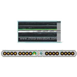 Elevator Flat Traveling Cable 16 Cores
